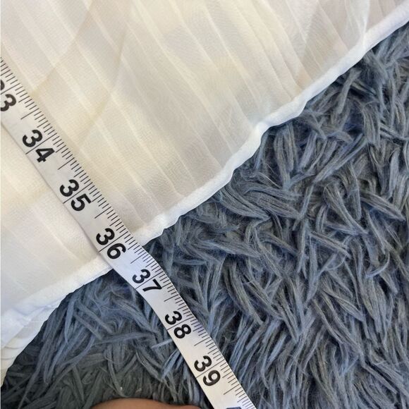 La Perla White Sleeveless Mini Coquette Dress Size S - Picture 5 of 8